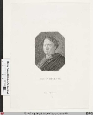 Bildnis Adolph (Amandus Gottfried) Müllner