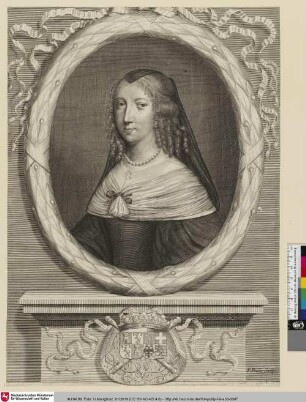 [Bildniss der Witwe des Marschall Lamotte]