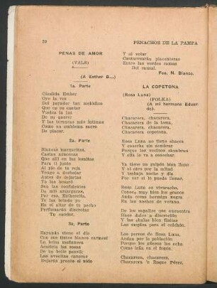 Penas de amor : (Vals). - (A Esther B....)