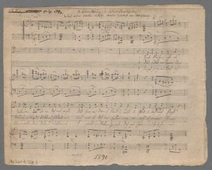 Die Liebeserklärung, Singstimme, Klavier. - BSB Mus.Schott.Ha 5526-3