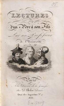 Lectures d'un Père à son Fils