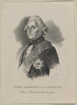 Bildnis des Prinzen Friedrich Heinrich Ludwig von Brandenburg-Preußen