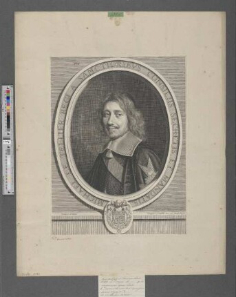 Michael Le Tellier, Regi A Sactoribvs Consiliis Secretis Et Mandatis