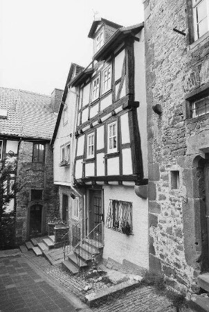 Wohnhaus, Fachwerk; Gelnhausen, Im Höfchen 1