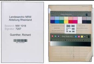 Entnazifizierung Richard Guenther , geb. 00.00.0000 ()