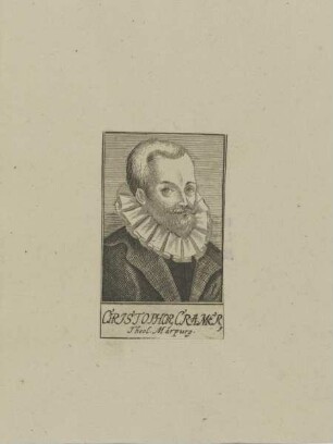 Bildnis des Christophorus Cramer
