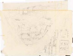 Wettbewerb Grüngestaltung Neu-Altona, Hamburg: Lageplan mit Gartenplan