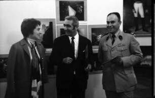 Freiburg: Kaufhaus; Eröffnung der Fotoausstellung; SWR, Millozzi