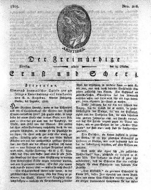 Nro. 216, Dienstag den 29. Oktober