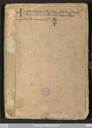 [Halle (Saale), Universitäts- und Landesbibliothek Sachsen-Anhalt, 10 A 28]