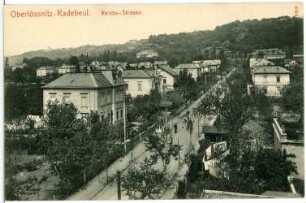 Radebeul. Reichsstraße, Oberlößnitz