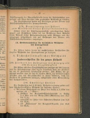 A. Tschechoslowakischer Abschnitt