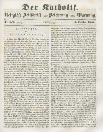 549-552 Zeitfragen: Die Trierische Zeitung