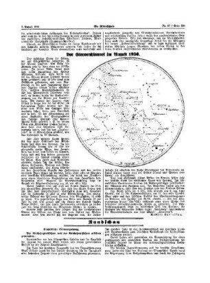 Der Sternenhimmel im August 1936