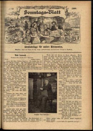 Ausgabe vom Sonntag, den 29. März 1908.