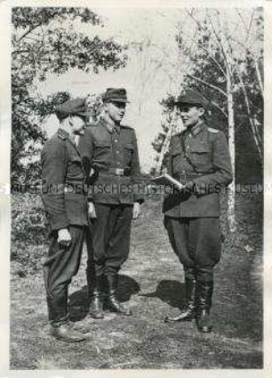 Volkspolizisten der Grenzpolizei