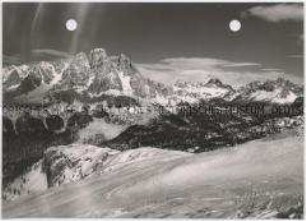 Alpen, Dolomiten, Monte Cristallo, Tre Croci, Tre Cime di Lavaredo