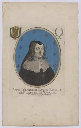 Bildnis der Anne d'Autriche, Königin von Frankreich