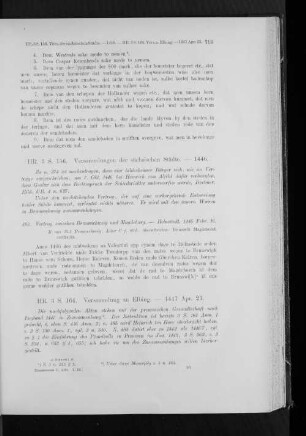 Versammlungen der sächsischen Städte. - 1446.