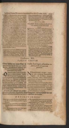 Constitutio XIII.
