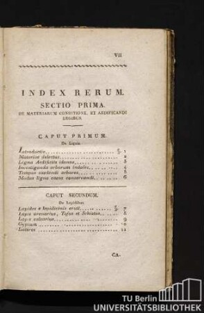 Index rerum