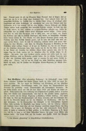 Aus Westfalen : (eine unfreiwillige Versetzung)