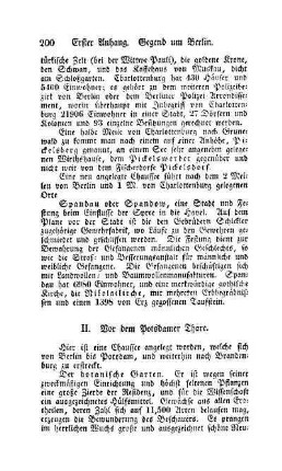 II. Vor dem Potsdamer Thore