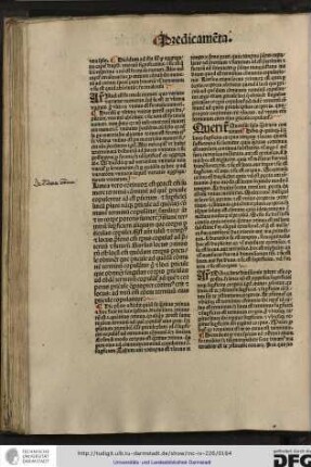 Hic philosophus ostendit quid sit quantitas continua et hoc facit in suis speciebus dicens linea continuorum est...