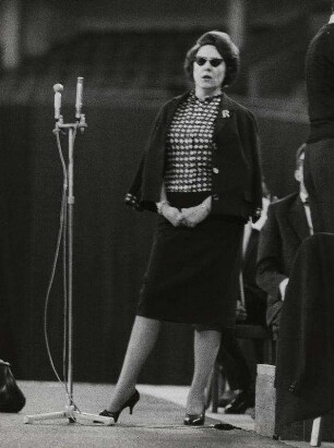 Renata Tebaldi [bei Proben]