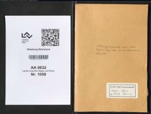 Sitzungsprotokolle der ehemaligen Regierung des kölnischen Landes