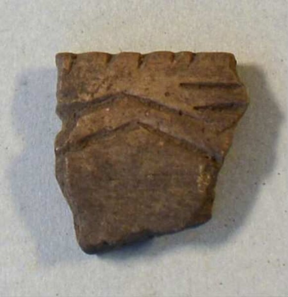 Fragment eines Gefäßes