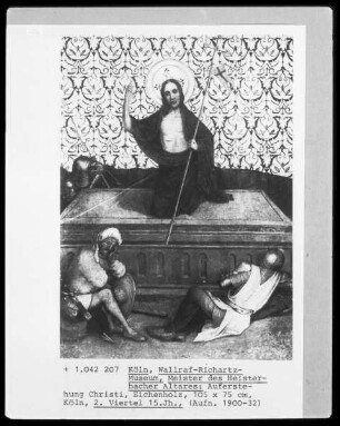 Heisterbacher Altar — Auferstehung Christi