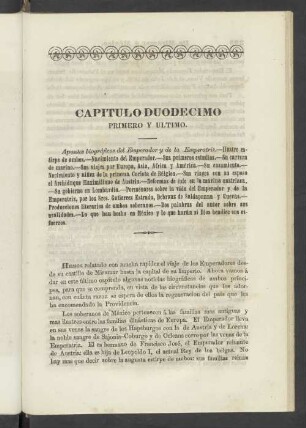 Capitulo Duodecimo Primero Y Ultimo