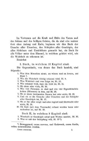 [Vorwort des Verfassers des Buchs von der Erkenntniss der Wahrheit (Causa causarum)]