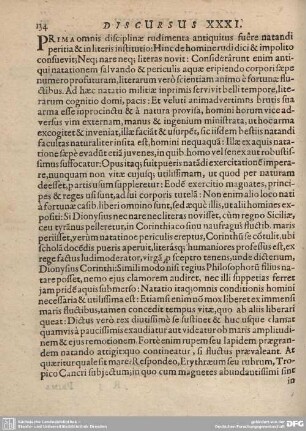 Discursus XXXI.