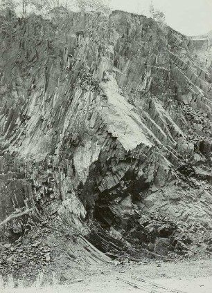 Grethen, Quarzporphyr, Steinbruch am Kleinen Spitzberg