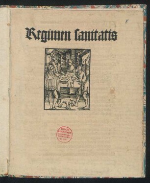 Regimen sanitatis ||