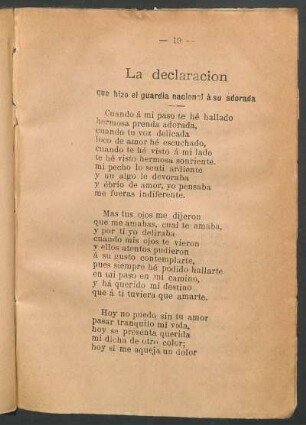 La declaración : Que hizo el guardia nacional á su adorada
