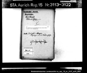 Die Dispensation des Malergesellen Dirk Follen Minkes in Aurich von der Wanderpflicht