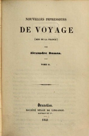 Nouvelles impressions de voyage : (midi de la France), 2