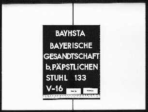 Die Feier des 91. Geburtsfestes des Prinzregenten Luitpold von Bayern in Rom.