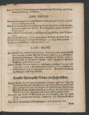 Libri Musici.