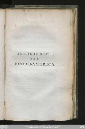 Geschiedenis Van Noord-America.