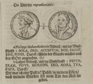 Bildnis von Martin Luther und Philipp Melanchton