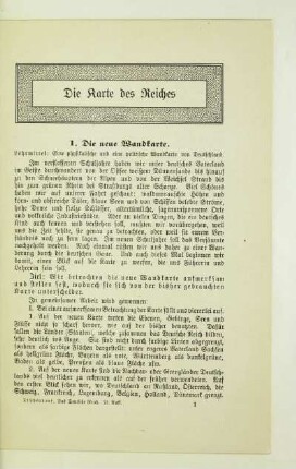 Die Karte des Reiches