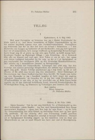 Tillæg