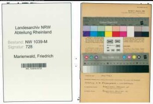 Entnazifizierung Friedrich Marienwald , geb. 12.10.1921 (Konstukteur)