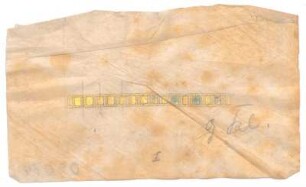 Entwurf Kette : Breitgliedrige Kette mit Schmucksteinen, wohl als Armband entworfen; signiert; nummeriert