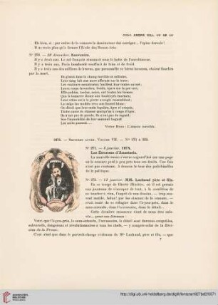 1874.- Septième année. Volume VII. Nos 271 à 322