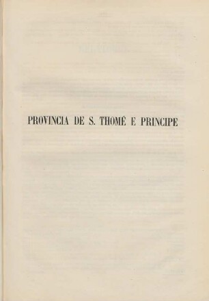 Provincia de S. Thomé e Principe